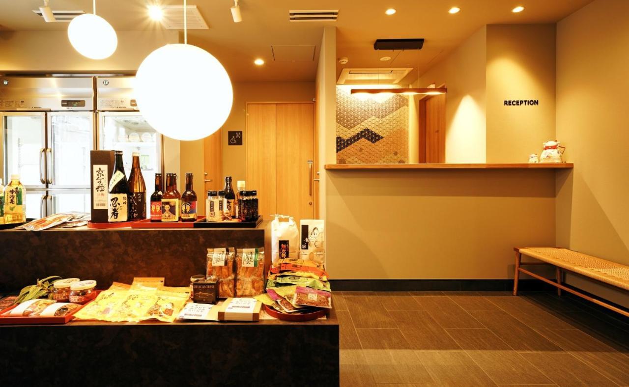 Rakuten Stay Kyoto Station Twin Room With Ceiling Projector Exterior foto